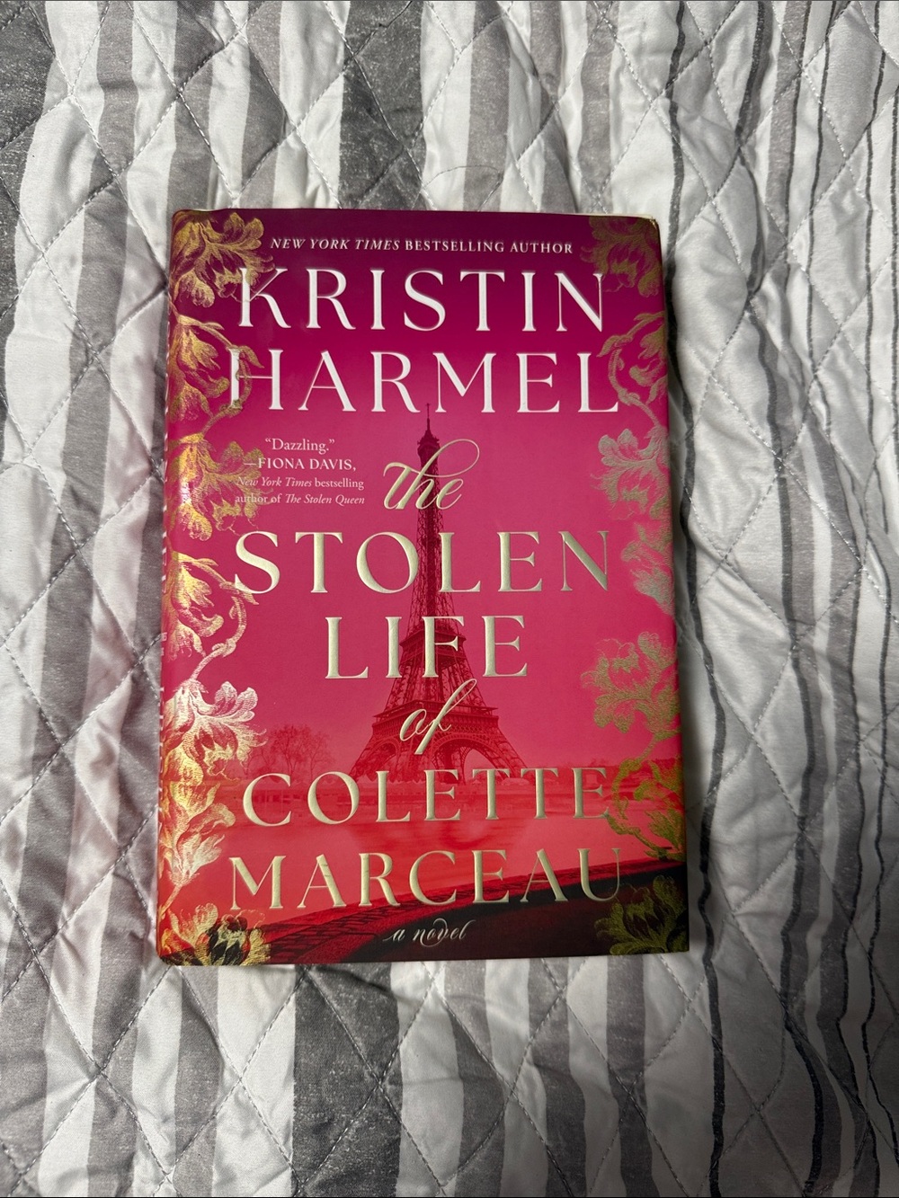 The Stolen Life of Colette Marceau - Pink Hardcover Novel
